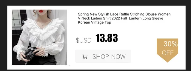 Luxury Brand Big Peter Pan Collar Ruffle Womens Blouse Long