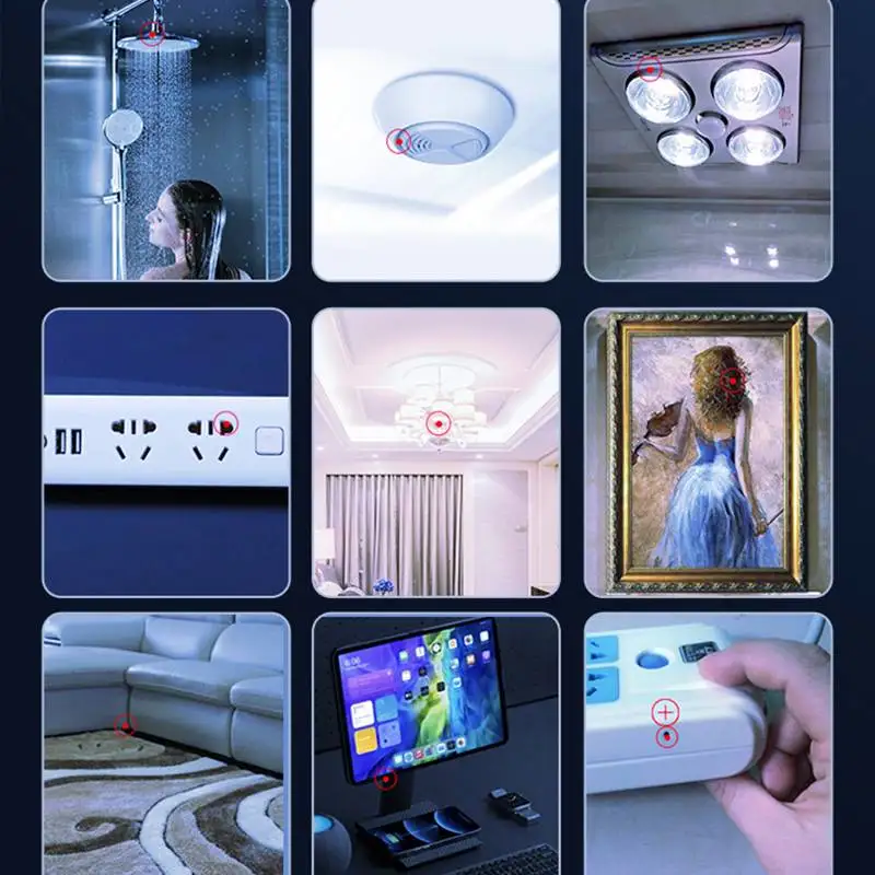 Detector Multi-function Anti Candid Mini Bug Audio Camera GSM Finder GPS Signal Len RF Locator Tracker Wireless Anti-spy Scanner