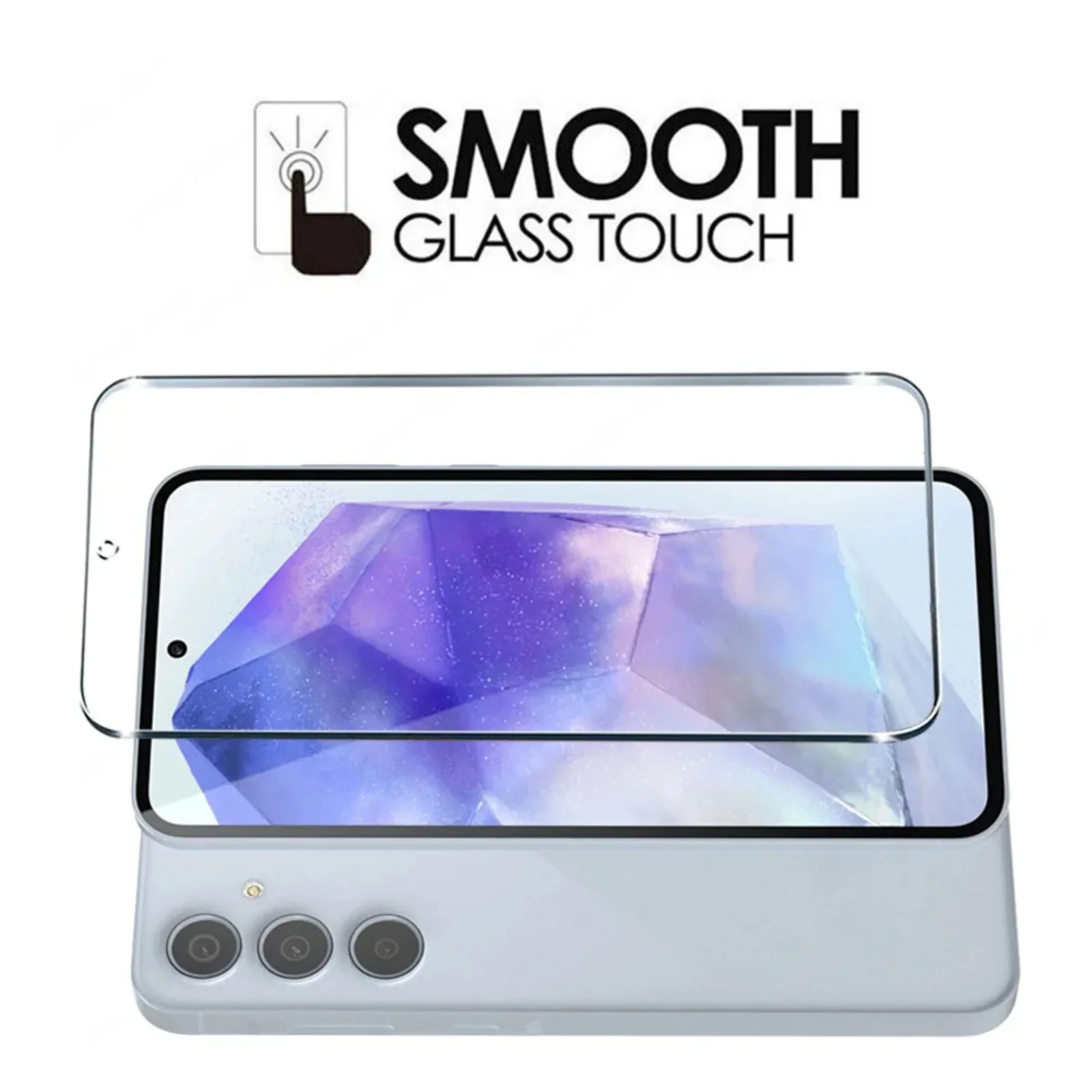 Premium HD Tempered Glass Screen Protector - Clear, Anti-Fingerprint, Shockproof (2/4 Pack)