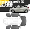 Custom Magnetic Car Window Sunshade For Honda Jazz Fit GK 2013 - 2020 Curtain Mesh Front Windshield 2015 2016 2017 2018 2019 1