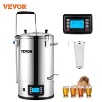 VEVOR 35L 304 Stainless Steel All-in-One Home Beer Brewer Electric Brewing System with Pump Brewing Beer Equipment Kit 1
