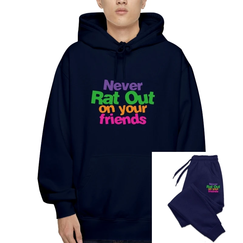 

Never rat out on your friends - - Goodfellas Mens T-Pullover