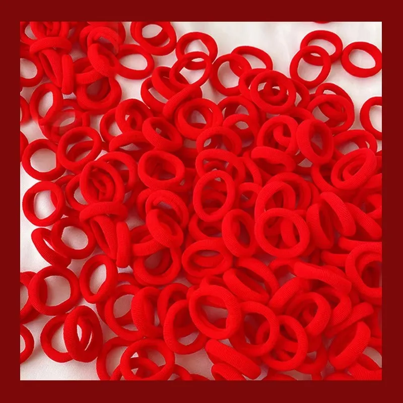 100 Stk Elastische Haargummis Für Kinder Mädchen Haarschmuck_voghion.com