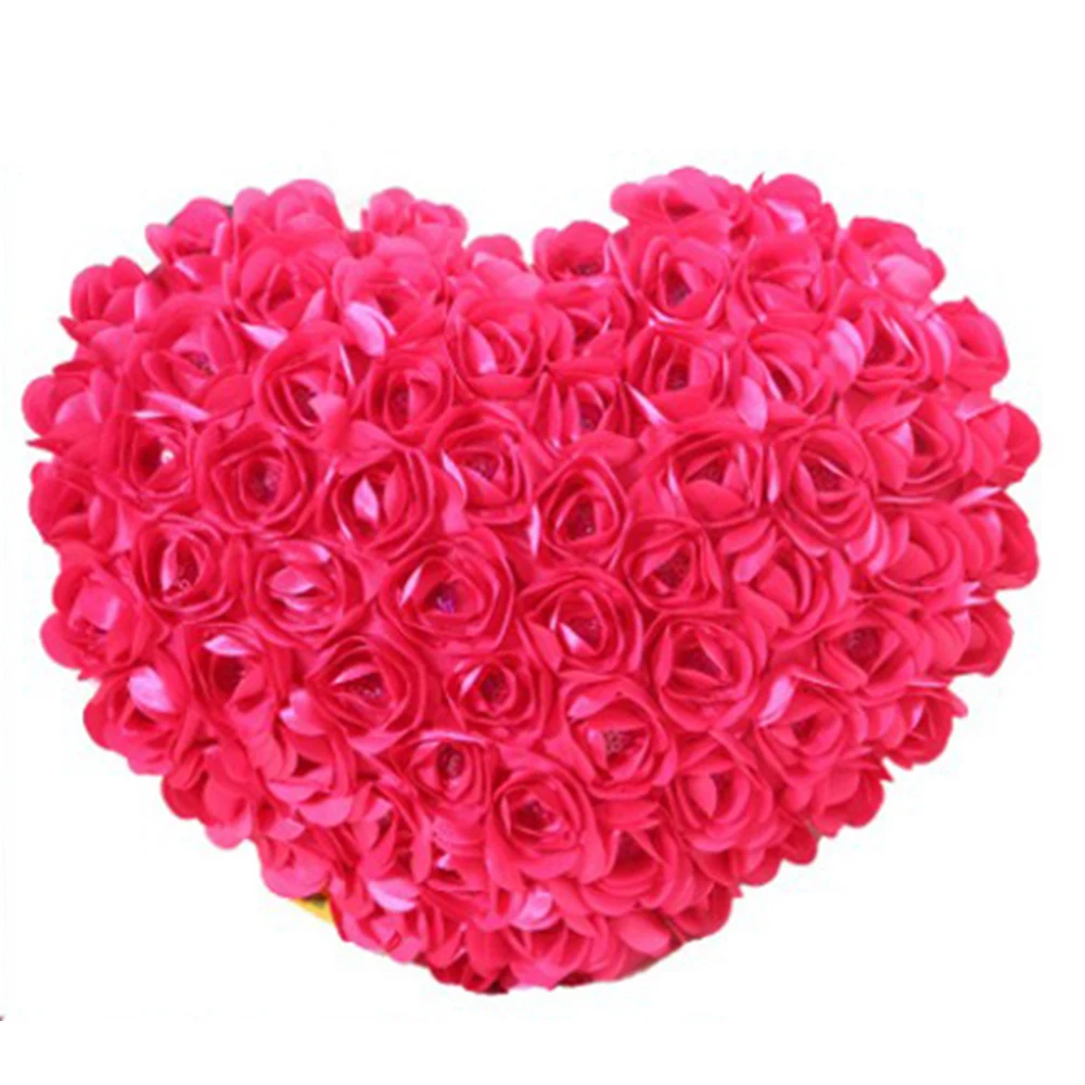 Plush Decoration Chair Pillows Rose Heart Shape Novelty Hold Home Decor Decorative Pillows Sofa Throw Pillow stuffed Plush CD008 throw pillow,plush cushion,plush pillow