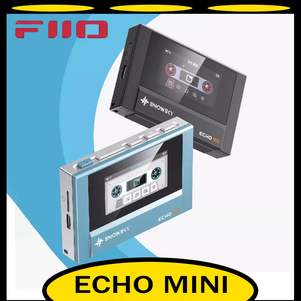 Fiio Snowsky Echo Mini Wireless Bluetooth Mp3 Mini Walkman 8GB
