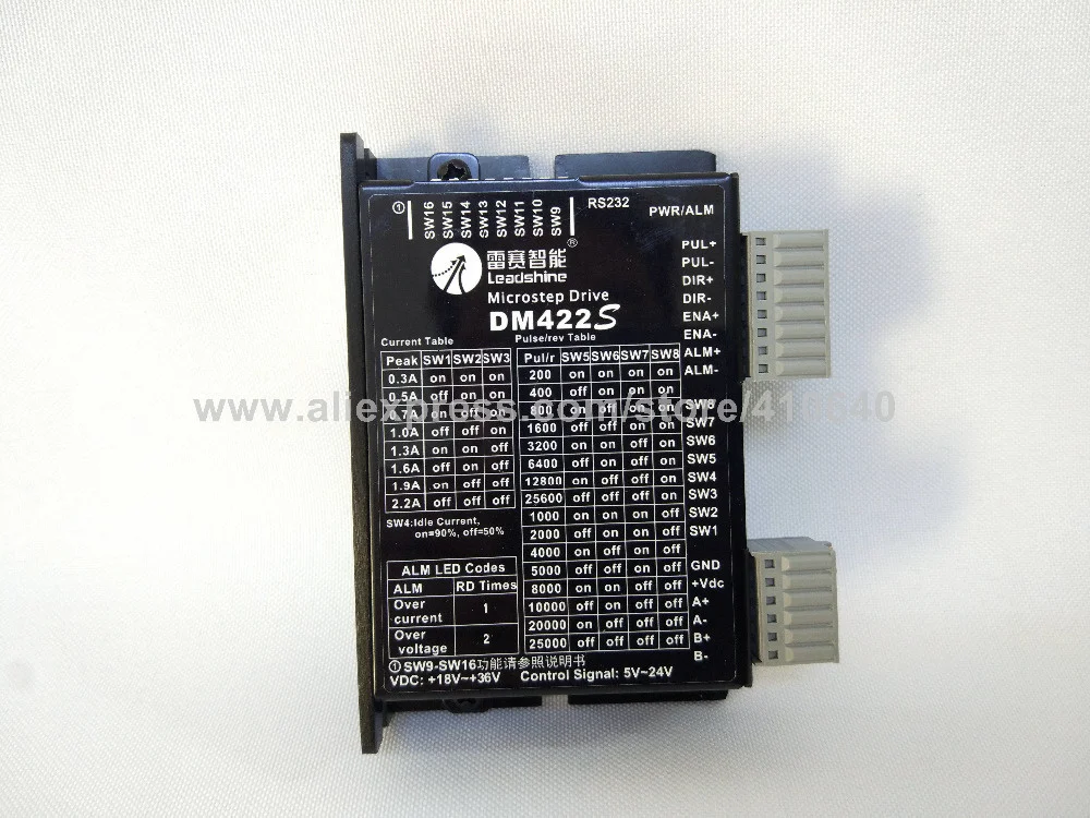 Chegada nova Leadshine DSP Stepper Unidade DM422S