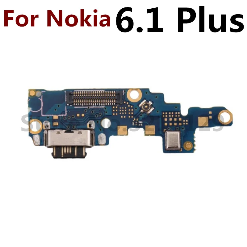 Original USB Charge Charging Port Dock Connector Mic Board Flex Cable For Nokia 6 7 plus 5.1 6.1 7.1 8.1 Plus X5 X6 X7 X71