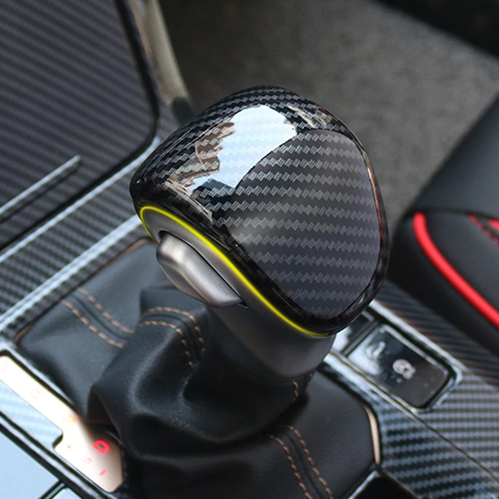 Premium Gear Shift Knob Protection Cover - Elegant Interior Enhancement Accessory