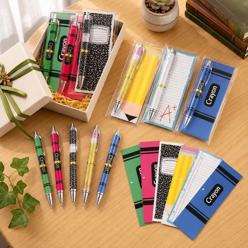 Graduation & Teacher Gift Stationery Set – Ballpoint Pens, Bookmarks, Cable Ties, and Gift Bags