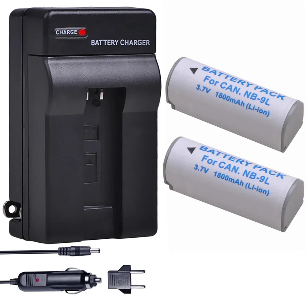 NB-9L аккумулятор/зарядное устройство для Canon PowerShot N, N2, SD4500 is, ELPH 510 HS, 520 HS, 530 HS, IXUS 1000 HS, IXY 50S цифровая камера