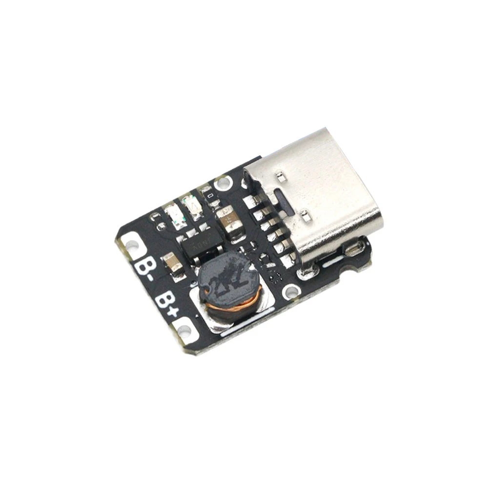 5V 충전 방전 통합 모듈 Type-C 3.7V 4.2V 18650 리튬 배터리 충전 부스트 전원 보드 스텝 업 충전 모듈