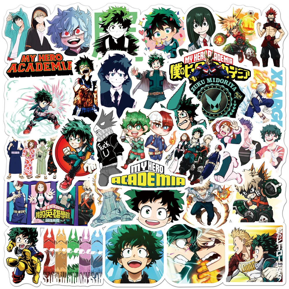 My Hero Academia Japan Anime Stickers: Bạn yêu thích anime Nhật Bản và cảm thấy đam mê với My Hero Academia? Khám phá bộ sưu tập các sticker đầy độc đáo liên quan đến series này để tăng thêm sự thích thú cho cuộc sống hàng ngày.