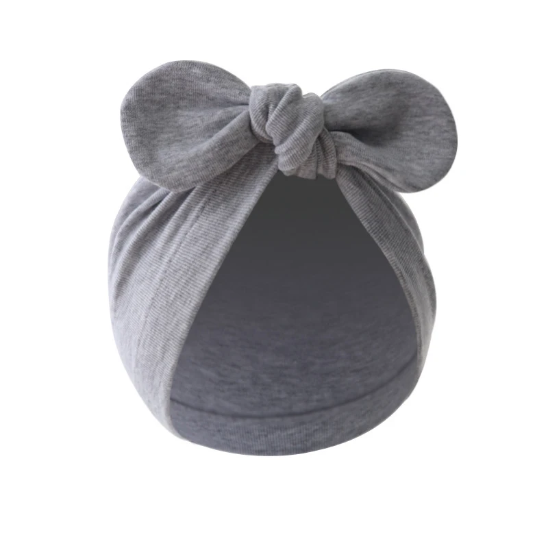 Big Bow Newborn Baby Beanie 3