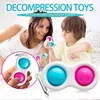 Squishy Fidget Sensory Toys Children With Autism And Anxiety Sensory Reliver Shrink Tube Toys for Adult Push Squeeze Pea Toys 5
