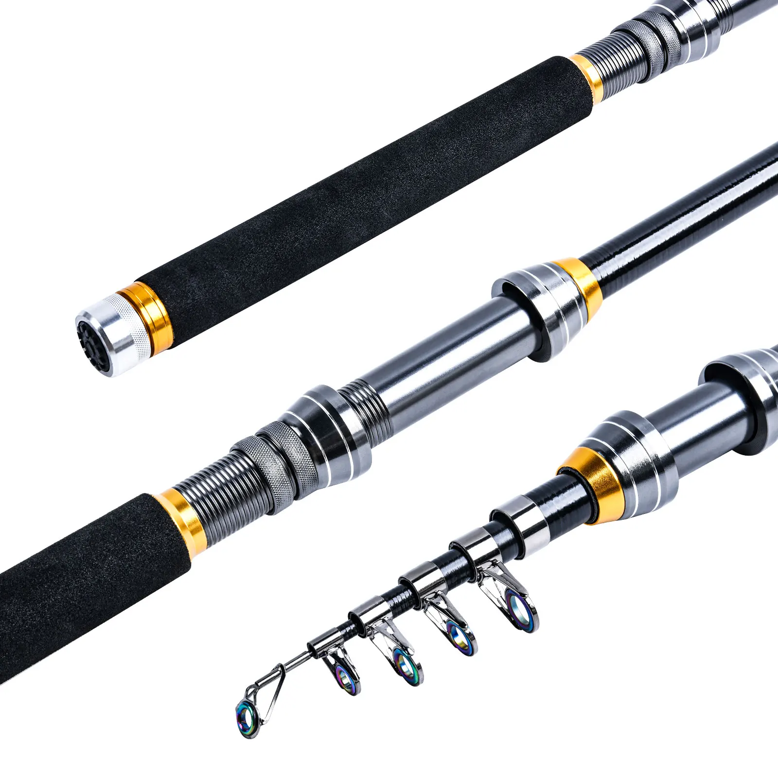 7/8 Fly Reel GOTURE Travel Surf Fishing Rod Carbon Fiber