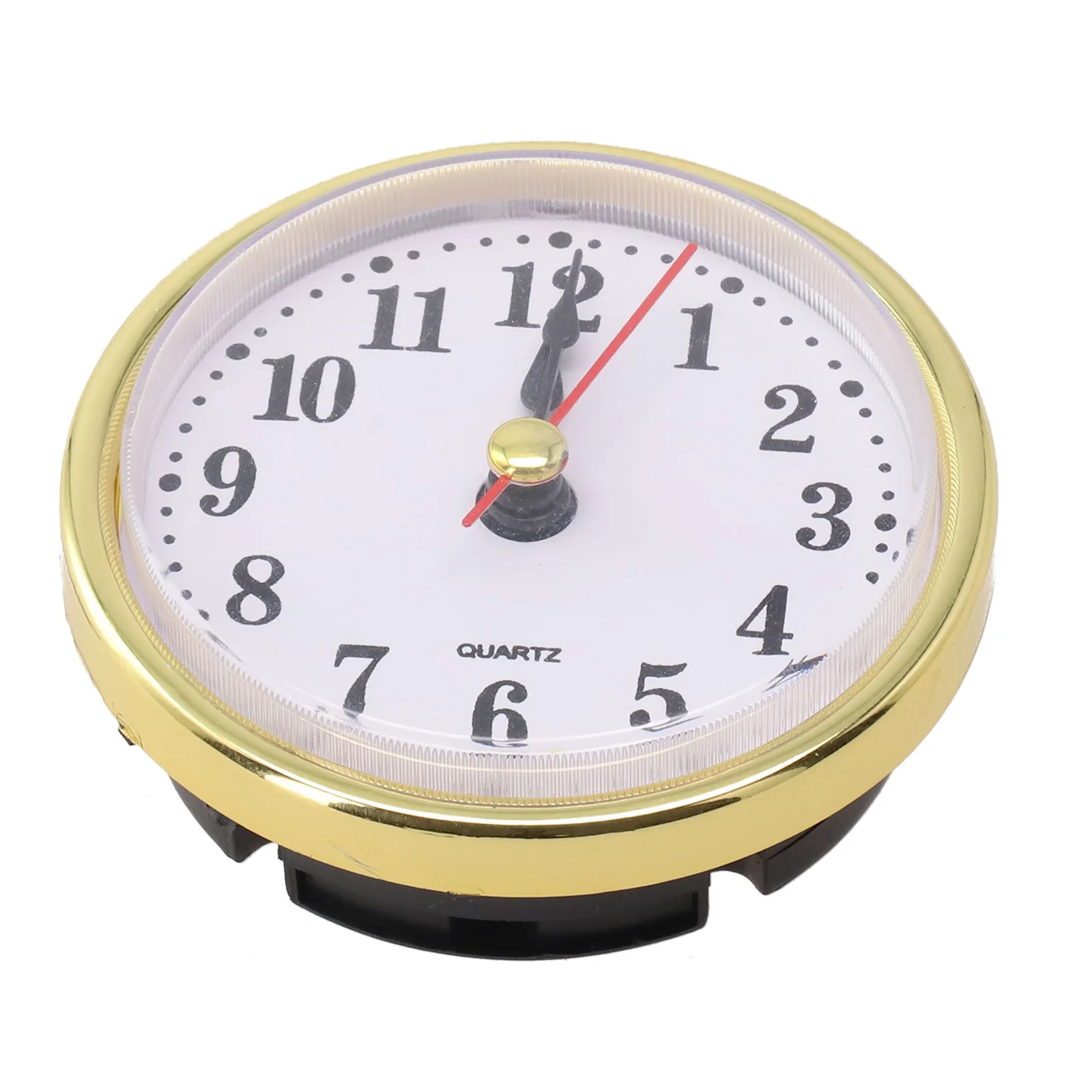 Classic Clock Craft Quartz Movement 2 -1/2in 65mm Round Clocks Head Insert Roman Number Mayitr Little Clock Arabic Numbers