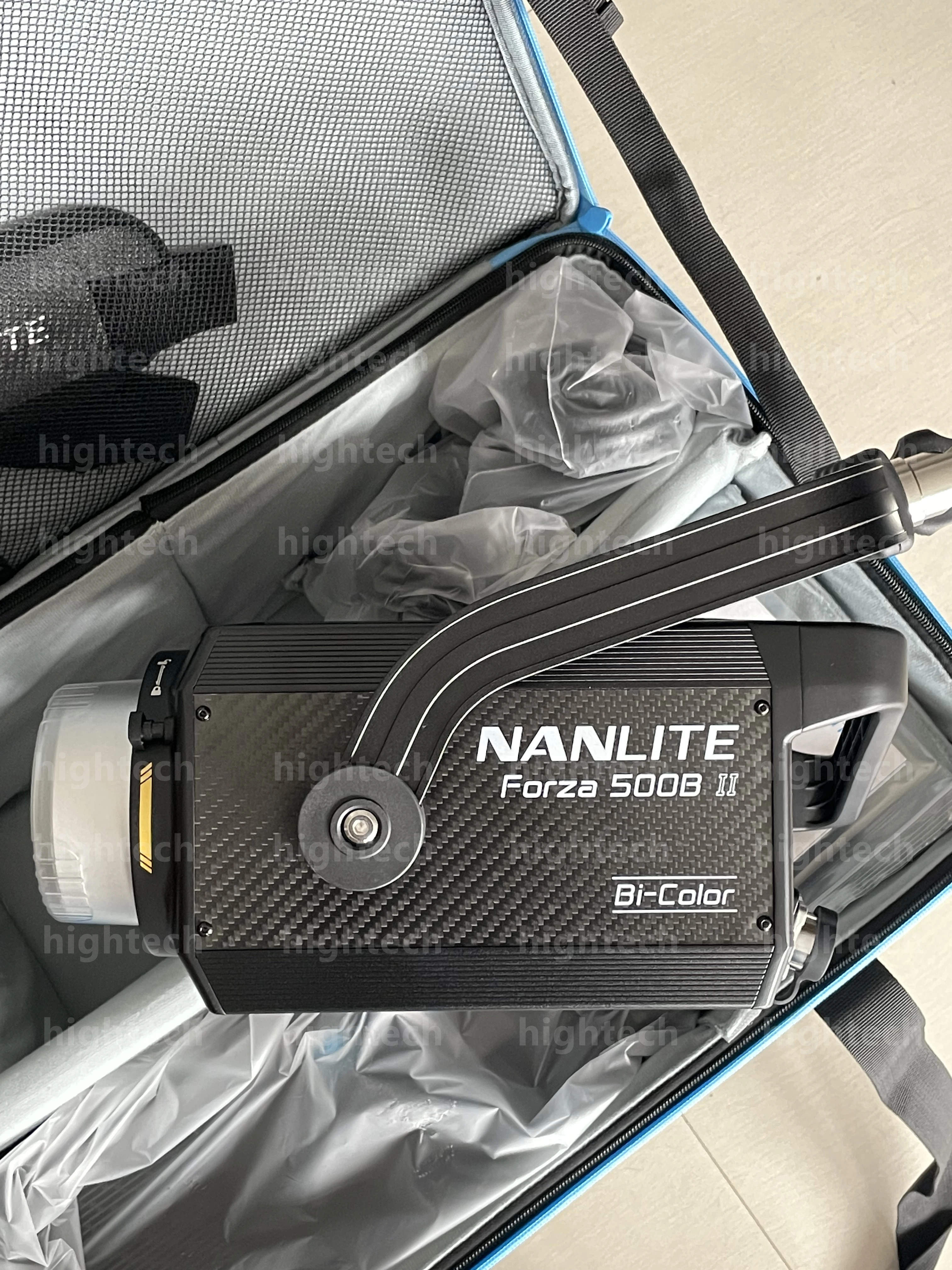 Nanlite TV 방송 스튜디오 필름용 마운트, 500 II 일광, 500B II 바이 컬러 LED 조명, 5/8 인치 및 1-1/8 인치 핀 및 보웬스