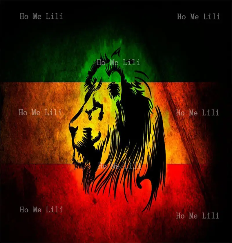 Trippy Rasta Lion
