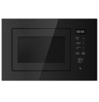 24 Inch 60cm Built-in Microwave with 0.7 cu.ft. 20L Capacity, Touch control, Black Microwave Oven 1