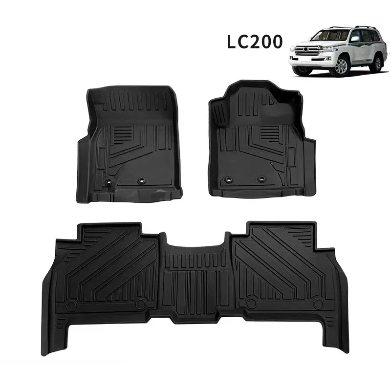 

Auto Floor Mats for Toyota Landcruiser LC200 2016-2022 CarPets Floor Mats Auto Accessories