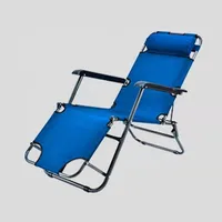 Portable Backrest Outdoor Canvas Free Life Patio180 Degree Foldable Folding Beach Lounge Chair Bed 1