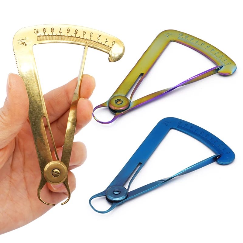 

1 шт. стоматологический Калибр из нержавеющей стали, калибр, стоматологический лабораторный восковой инструмент, линейка, 4 цвета, измерительные линейки, инструмент