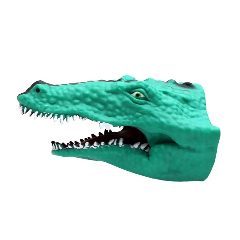 

Игрушка-кукла «Аллигатор», Реалистичная мультяшная игрушка-животное, мягкая резиновая игрушка-голова животного, ручная игрушка для бассейна, пляжные игрушки для купания