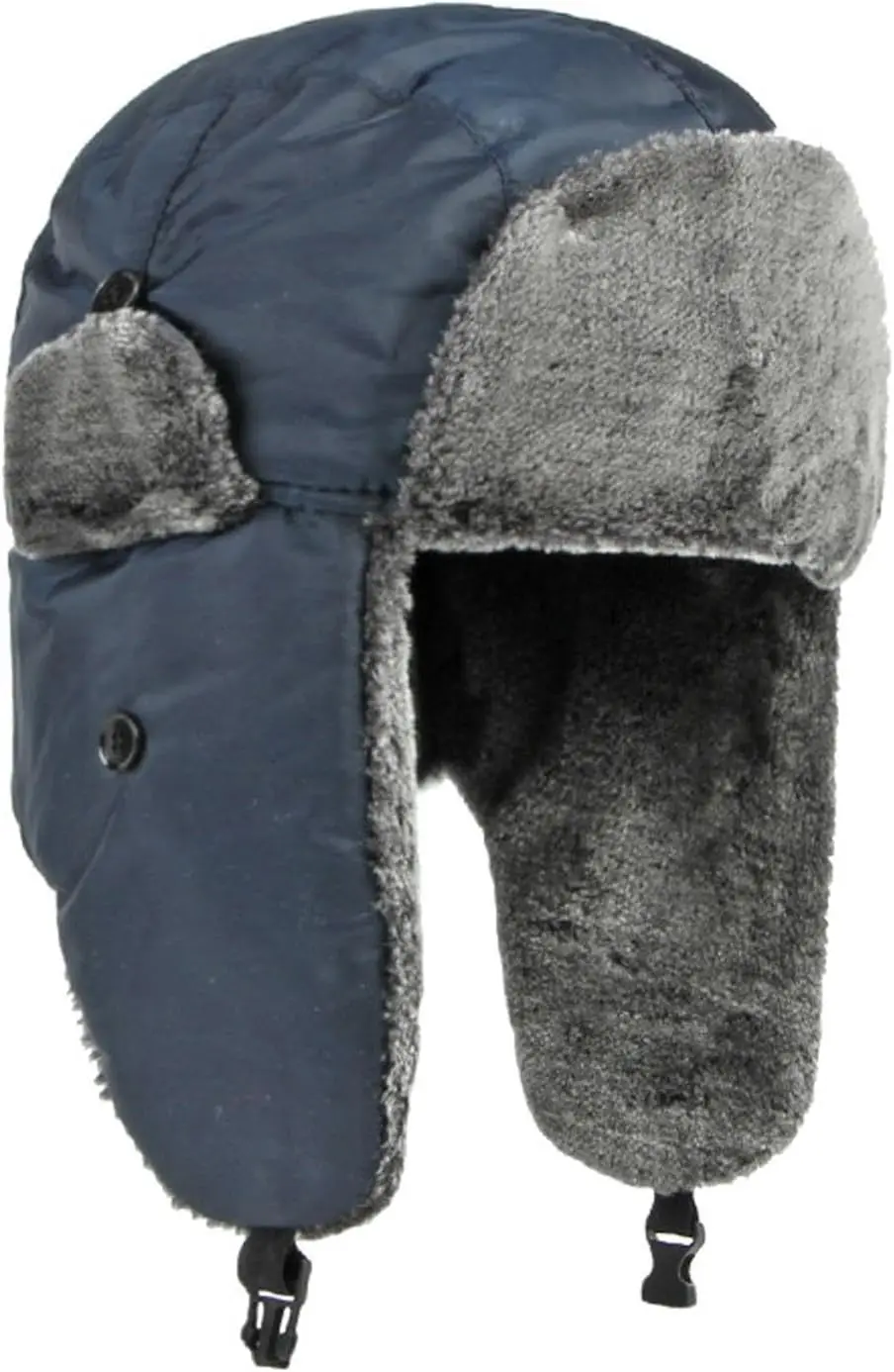 Trapper-Mütze – Thermo-Trapper-Mütze mit Ohrenklappen – Winter-Ausrüstungskappe zum Skifahren, Angeln, Arbeiten im Freien, Klettern, Radfahren