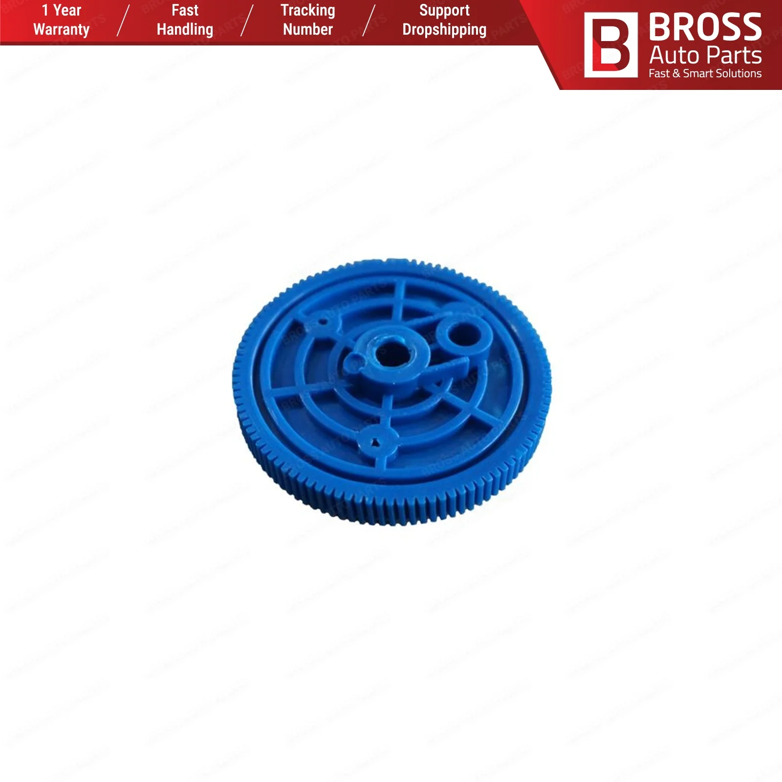 Bross автозапчасти BGE582 мотор стеклоочистителя заднего стекла для VW POLO IV 9N 2001-2009