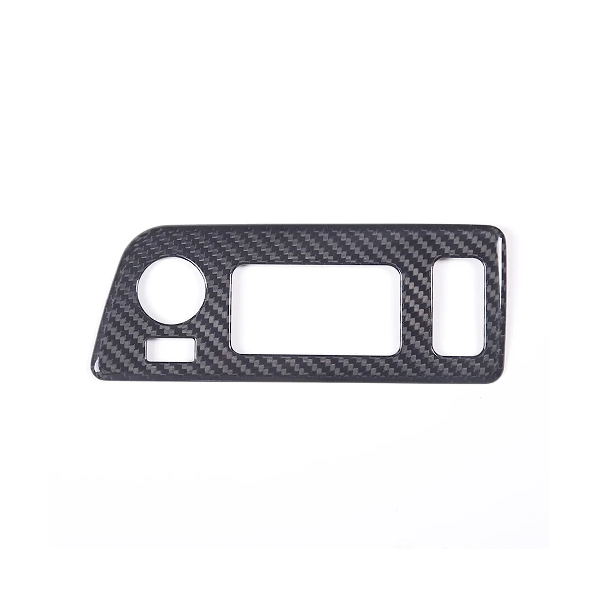 Per Chevrolet Corvette C7 2014-2019 Dry Carbon Fiber Car Headlight Switch Pulsante Convertibile Frame Sticker