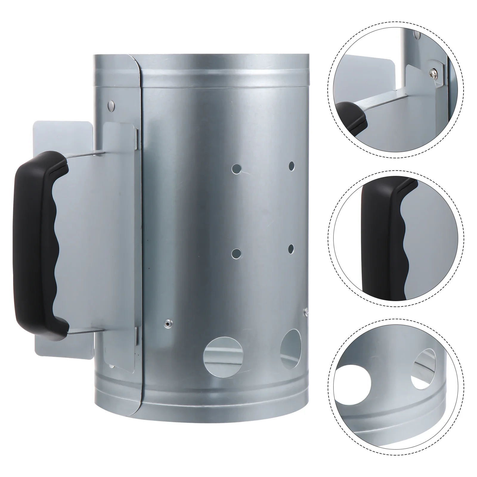 

Charcoal Bucket BBQ Ignition Barrel Fire Starter Chimney Household Fast Barbecue Carbon Stove