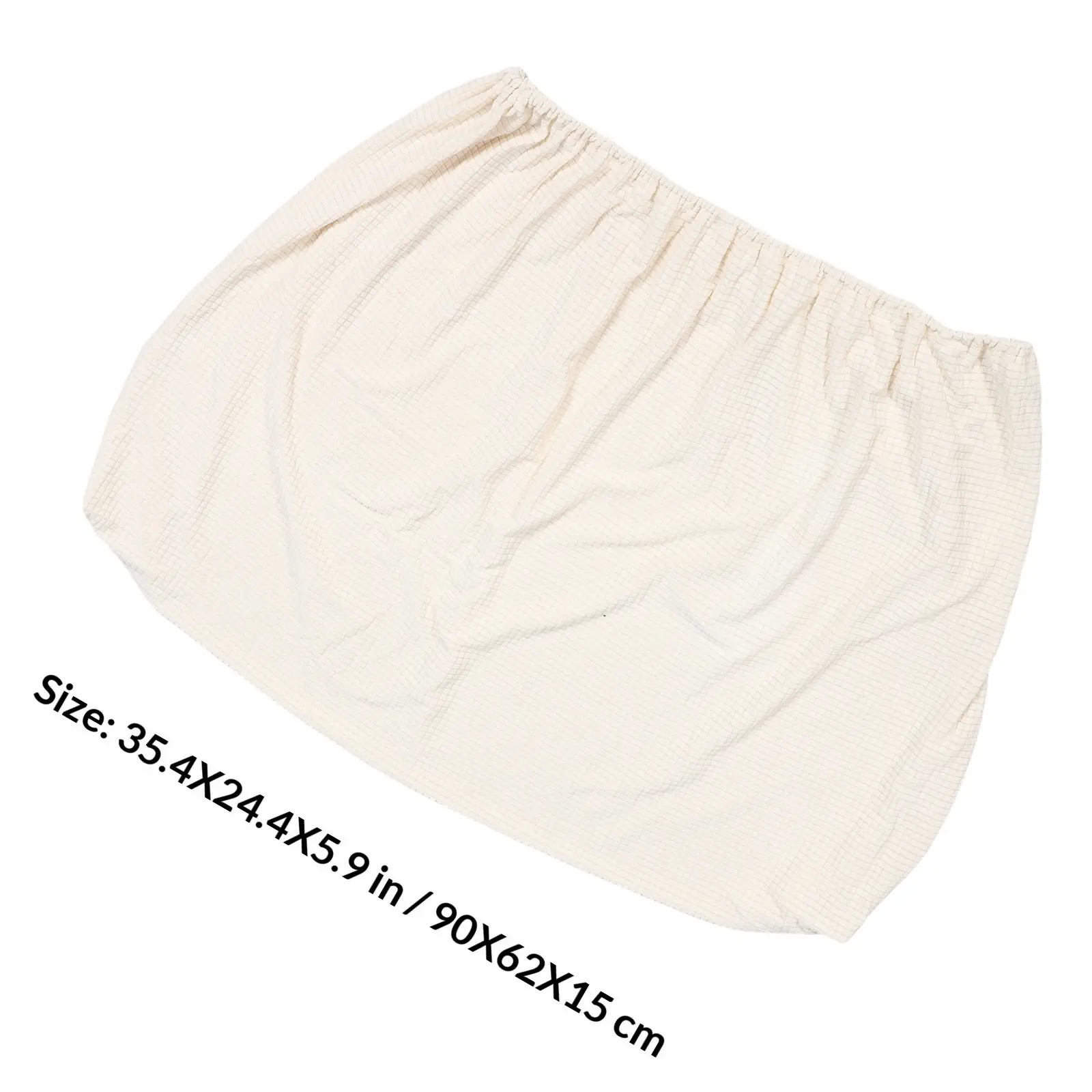 가정용 히터용 패브릭 라디에이터 먼지 커버 재사용 가능한 천 커버 보호용 세탁 가능한 히터 먼지 차폐 에어컨 커버