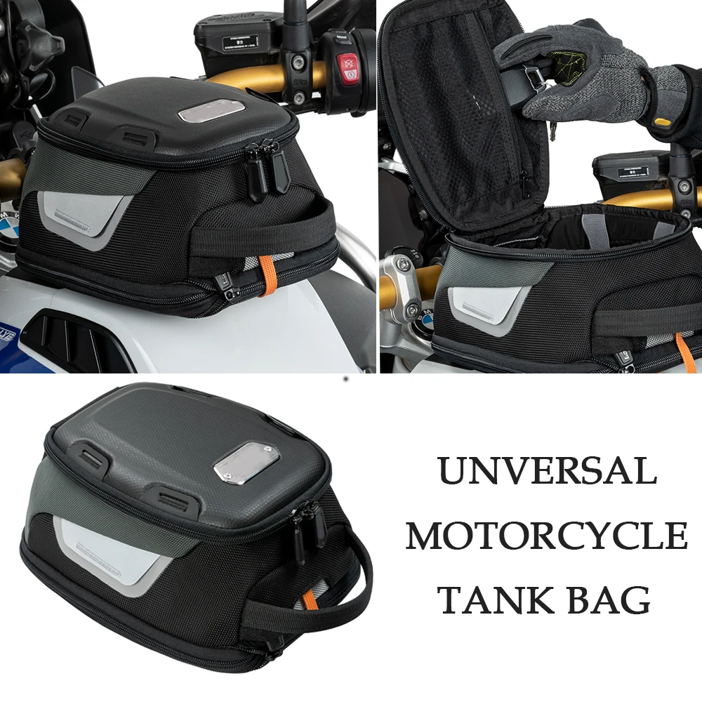 Borsa Serbatoio Moto Universale Per Bmw Honda Cbr400X Cbr650R Cfmoto Suzuki Kawasaki Ducati Magne Bagaglio Tanklock Racing Backpack