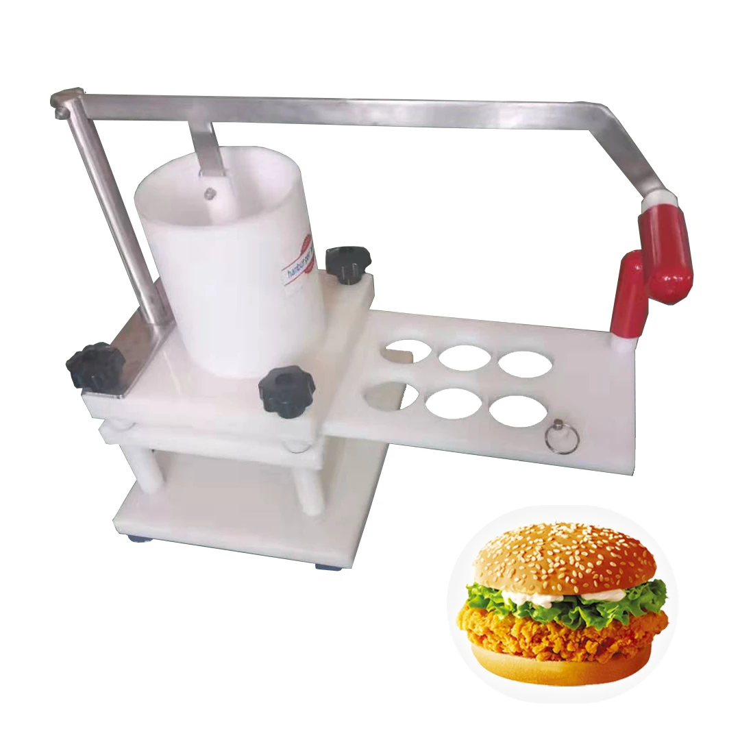 Manual Beef Patty Maker Hamburger Patty Maker Press Machine