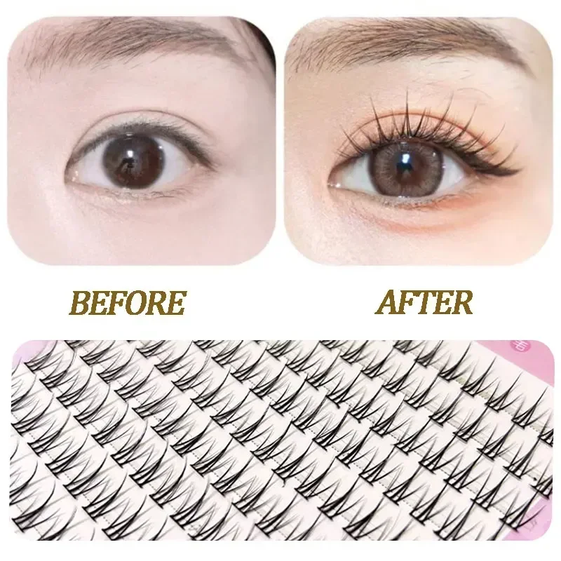 DIY Natural Fake Eyelash Clusters