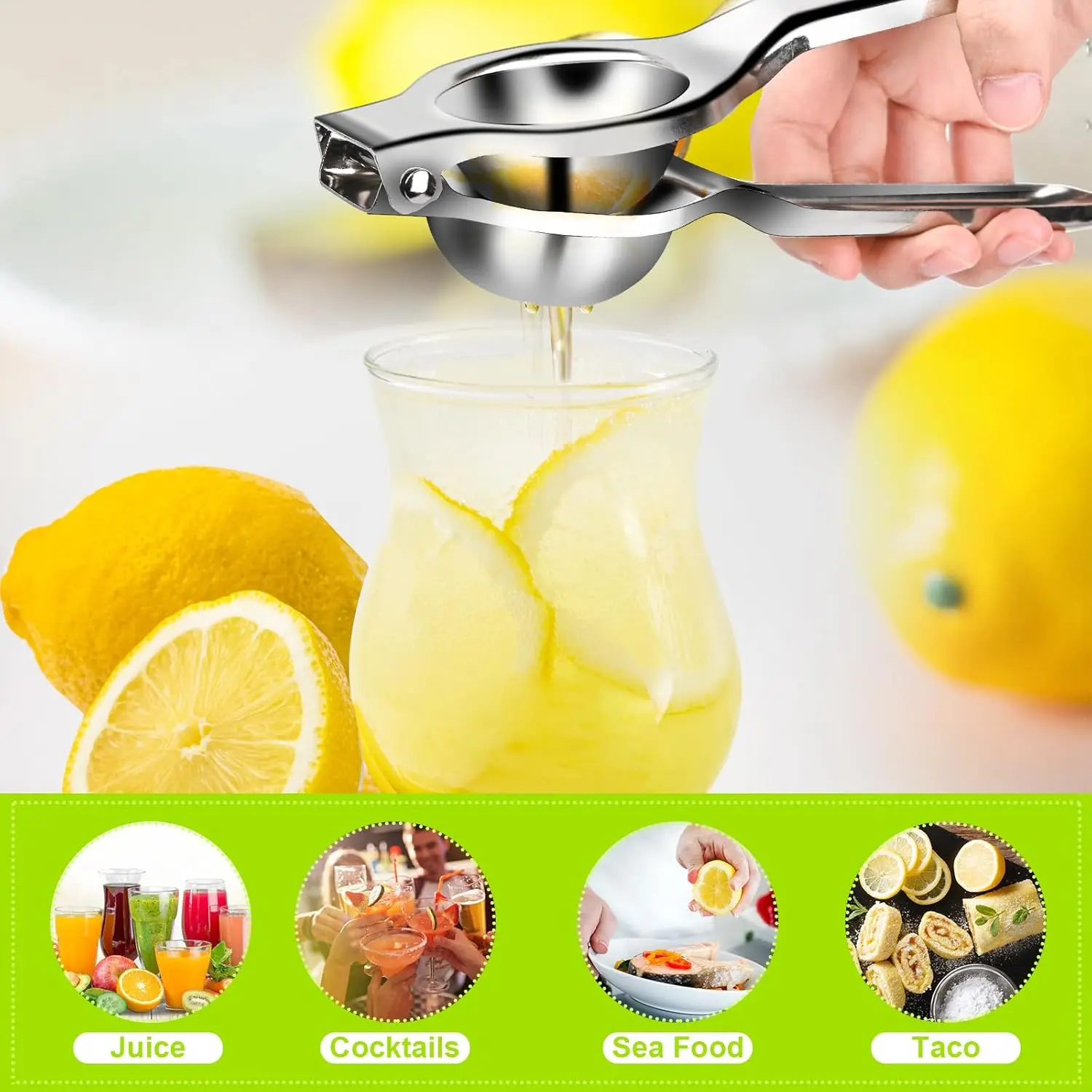 Stainless Steel Lemon Squeezer 3
