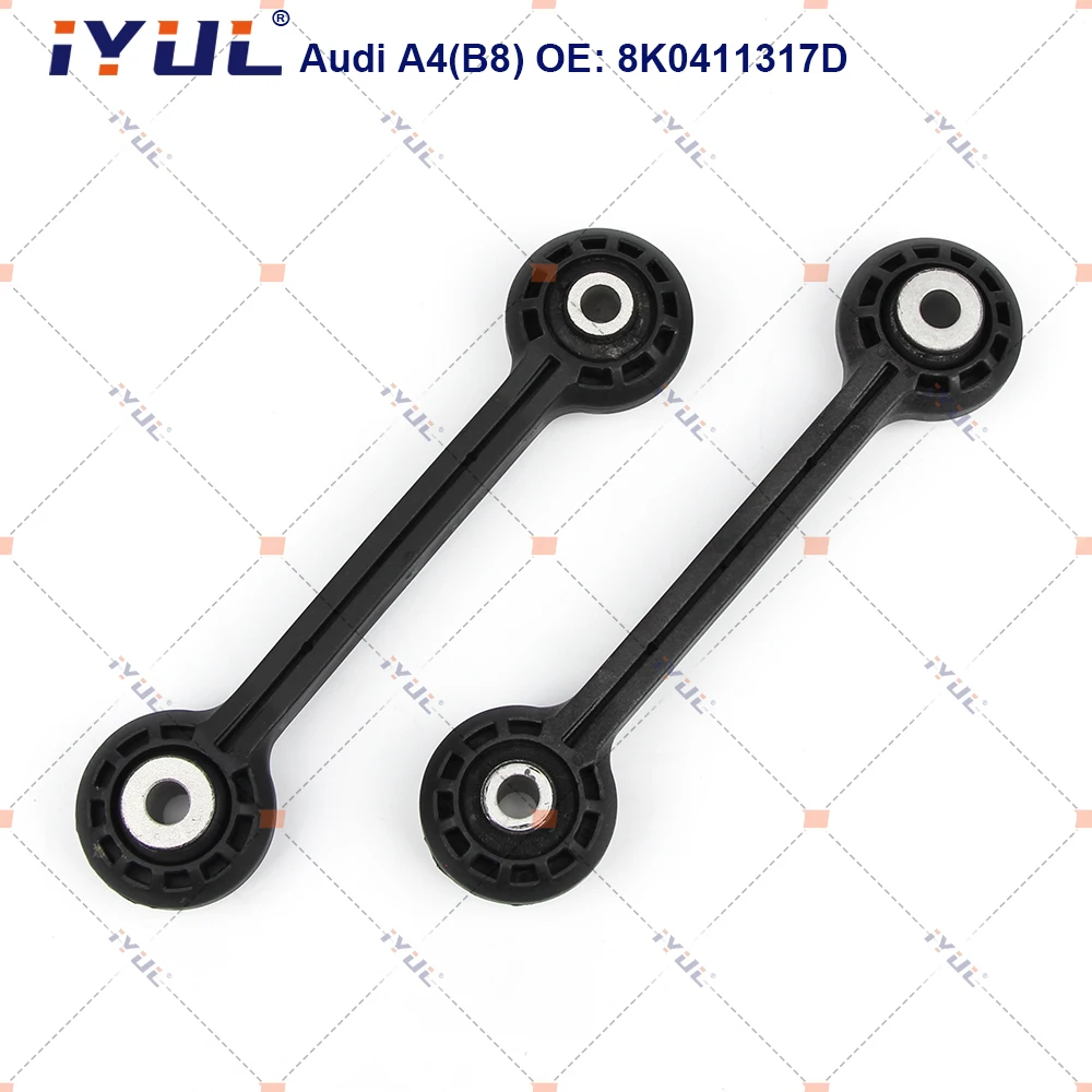 

A Pair Front Axle Sway Bar End Plastic Stabilizer Link Ball Joint For Audi A4 8K2 8K5 B8 A5 8F7 8TA A6 C7 A7 Q5 8K0411317D