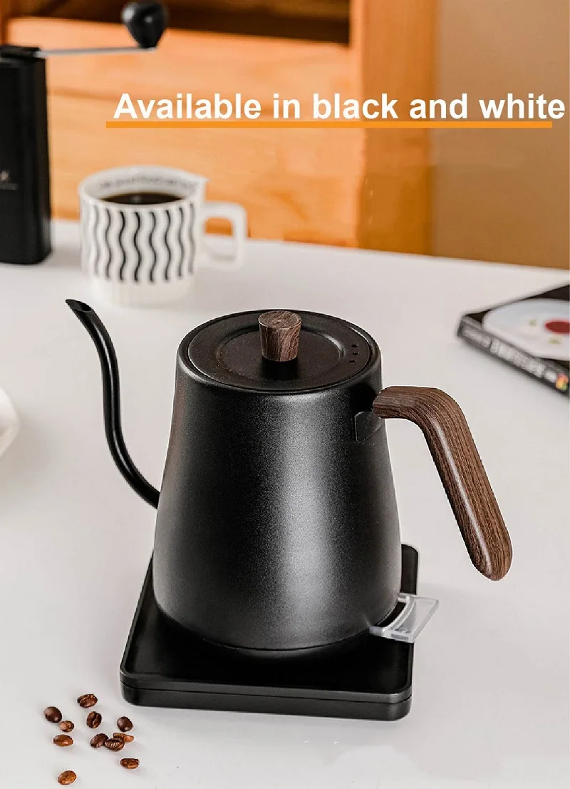 Description Picture 4 of item220V Electric Kettle Hand Brew Coffee Kettle Gooseneck Jug Slender Mouth Pot 304 Stainless Steel Quick Boiling Kettle 110V/220V