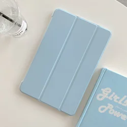 Premium Silicone Tablet Case with Screen Protector and Stylus for P11 Pro 2021 J716F (Sky blue)