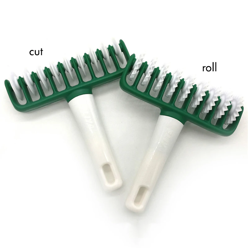 Multifunctional Noodles Pasta Knife Cutter Portable Spaghetti Roller Cutter Kitchen Baking Cooking Cookie Vegetable Maker