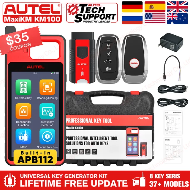 Autel MaxiIM KM100 E KM100E Universal Auto Key Generator