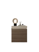 Table de chevet en bois massif, pour chambre à coucher, explosion 2025, compartiment caché multifonctionnel avec casier caché haut de gamme 1