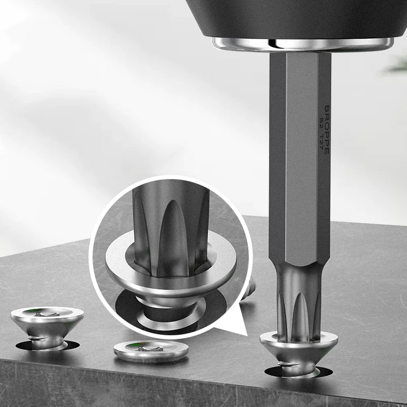 

10Pcs Magnetic Torx Screwdriver Bits T5/T6/T7/T8/T9/T10/T15/T20/T25/T27/T30/T40 1/4 Inch Hex Shank Electric Screwdriver Set