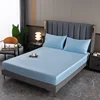 100 Silk Fitted Sheet Natural Mulberry Silk Fitted Sheet Luxury Sheets Women's Choice Skin Hair Friendly Bedding 1