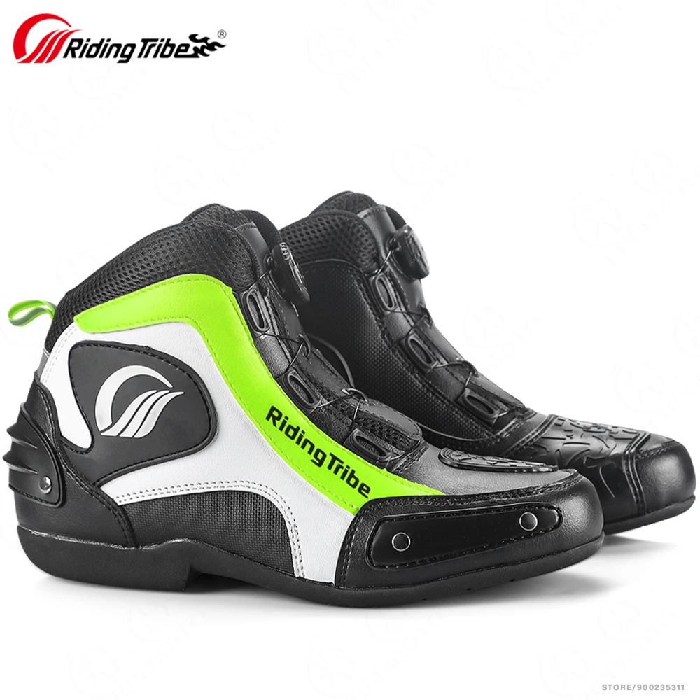 Motorcycle Boots equipment Men motos shoes Off-Road Vehicle Botas Shoes Riding Street Racing Boots Breathable Shoes