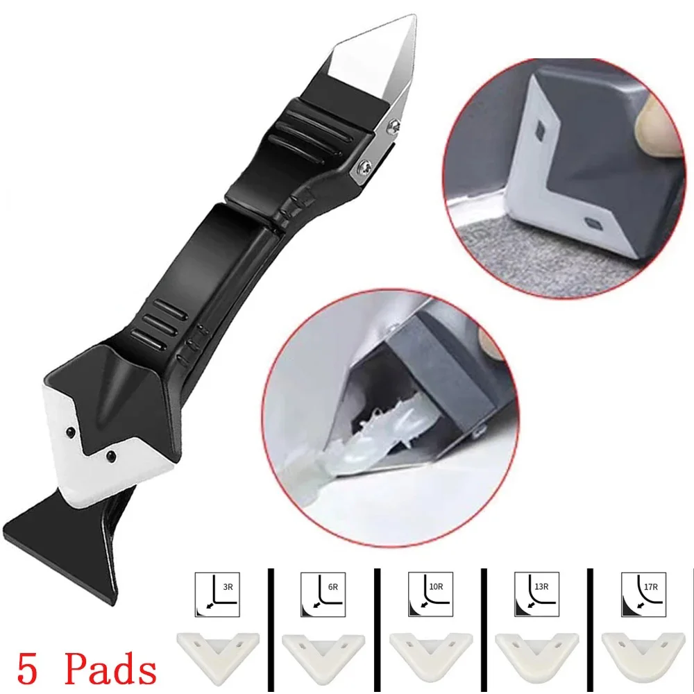 Multifunctional Caulking and Grout Tool Kit