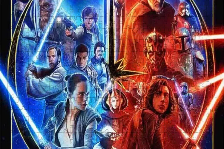 Disney Film Star Wars Puzzle Lightsaber Paper Puzzle 300/500/1000