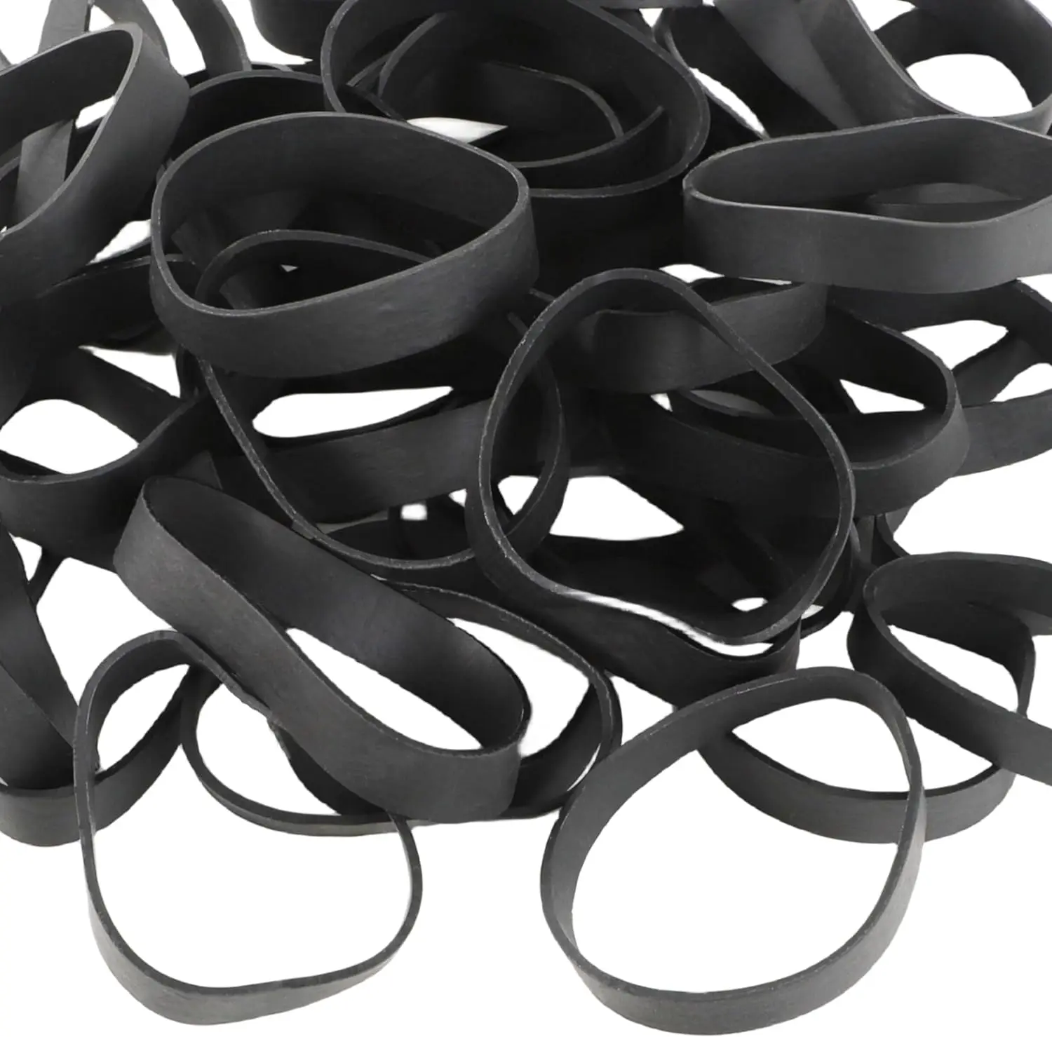 Pack De 10 Bandes D'emballage Caoutchouc Classic DALLYWRAPP20BK - Noir