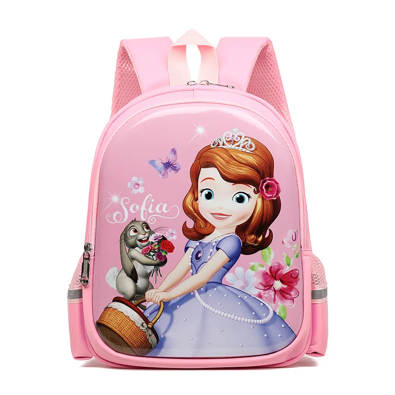 Disney Frozen Kindergarten Bags For Girls Sofia Elsa Anna Student Shoulder Orthopedic Backpack Kids Christmas Gifts Mochilas