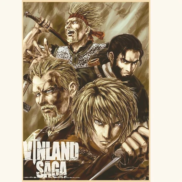 Vinland Saga Anime, Anime Poster Vinland Saga